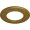 Ekena Millwork Blackthorn Ceiling Medallion (Fits Canopies up to 7 1/2"), 13 3/8"OD x 7 1/2"ID x 3/4"P, Gold CM13BLGLS - alternate 3